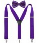 Alizeal Y Back Adjustable Suspender Bowtie