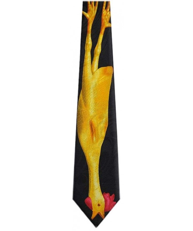BIRD 200 Yellow Rubber Chicken Necktie