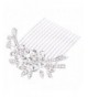 SODIAL Strass Silver Plated Jewelry