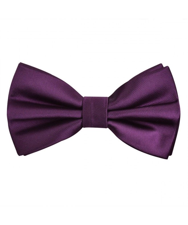 Pre tied Adjustable Formal Tuxedo Purple
