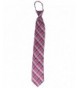 Simple Business Zipper Tie Plaid