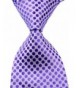 Mr ZHANG Classic Purple JACQUARD Necktie