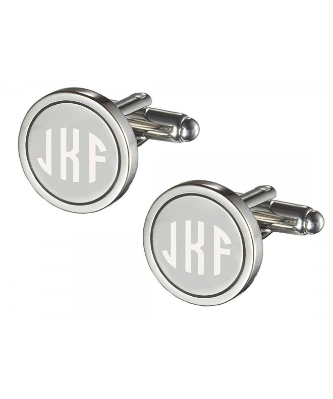 Personalized Visol Cameron Stainless Cufflinks