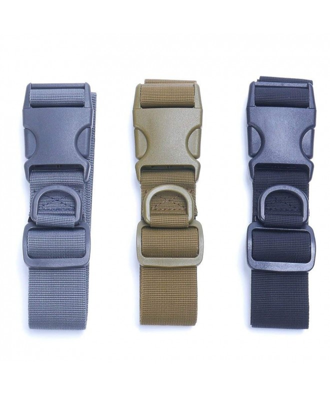 Tactical Belt- Mens Nylon Military Waist Canvas Belts with Adjustable ...