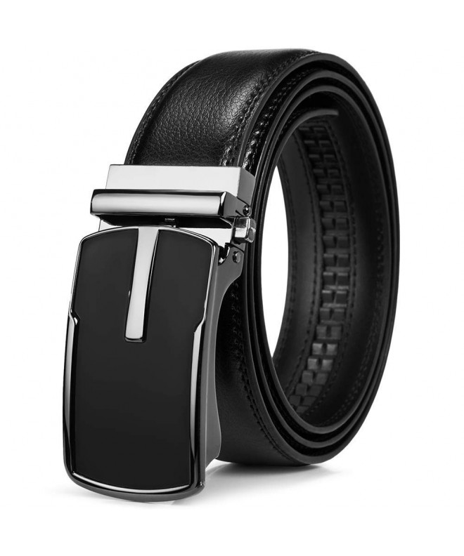 Ratchet Genuine Leather Automatic Buckle