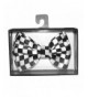 Black and White Checkered Bowtie