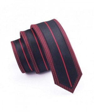 Necktie Narrow Skinny Black Fashion