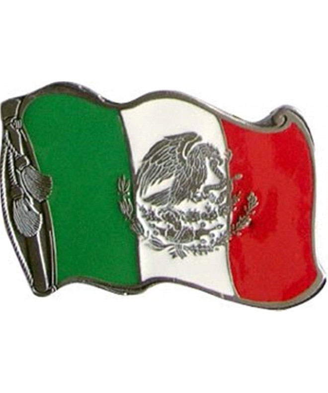 Mexico Buckle Bandera Hebilla Cintur n