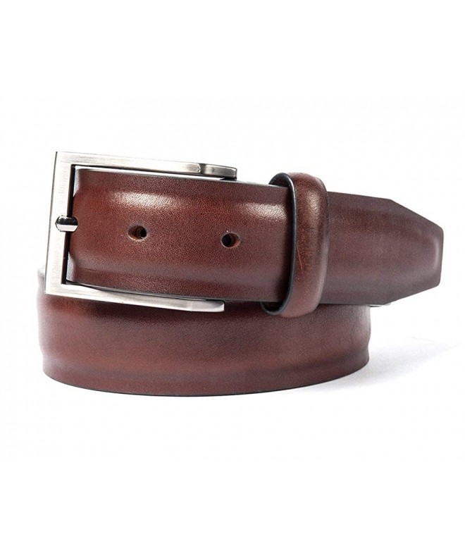 Solid Leather Brown Large Belt