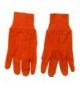 Acrylic Jersey Knit Glove Orange