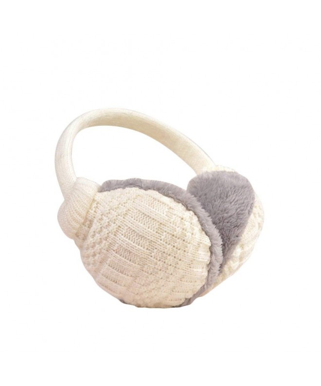 Unisex crocheted warmers adjustable earmuffs