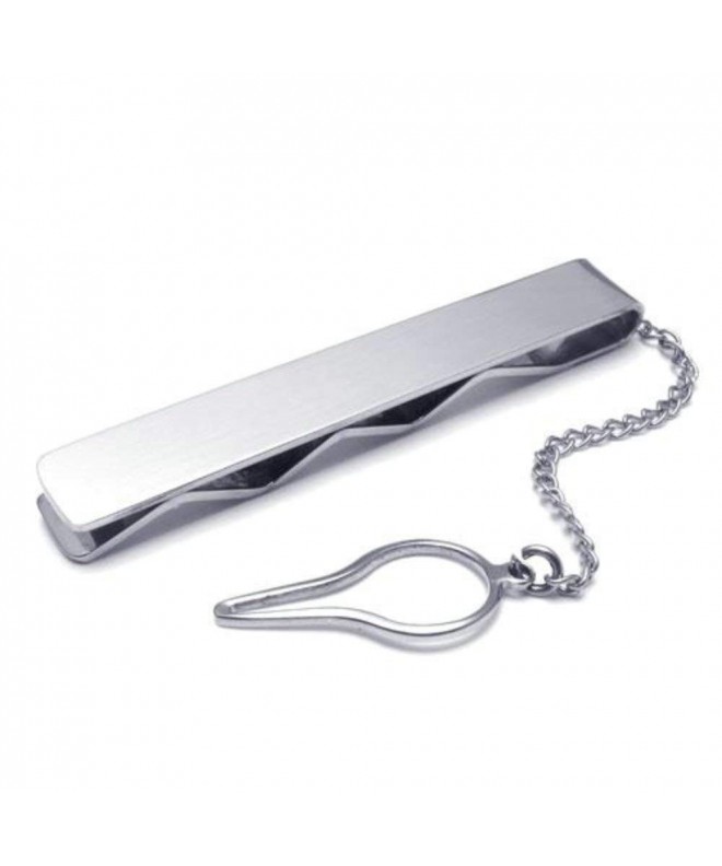 Stainless Steel Chain Necktie Silver