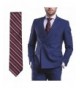 Pop Fashion Burgundy Striped Neckties