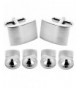 Collection Brushed Silver Tuxedo Cufflinks