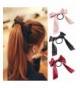 Women Ribbon Scrunchie Ponytail Holder