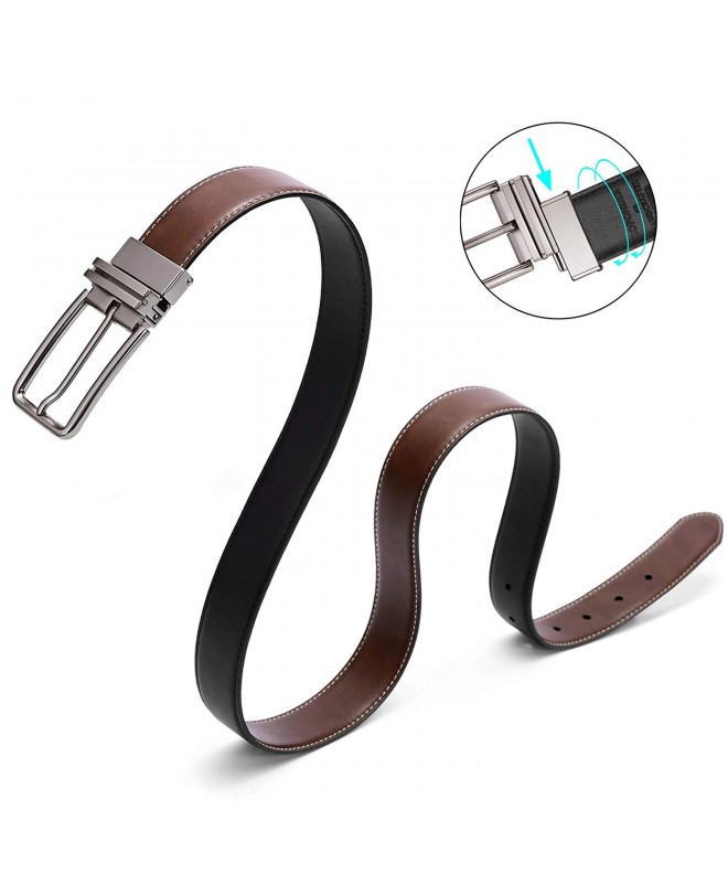 Belts Reversible Leather Casual SOPONDER