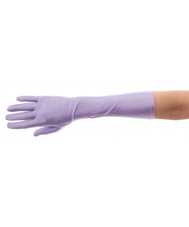 Belle Matte Satin Length Gloves