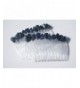 Dumortierite Stone Hair Combs set