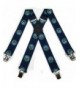 Navy Blue Green Strong Suspenders