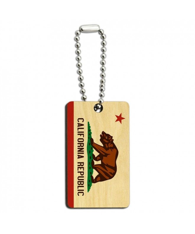 California Republic Wooden Rectangle Chain