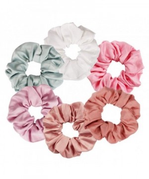 Canitor Scrunchies Scrunchy Colorful Ponytail