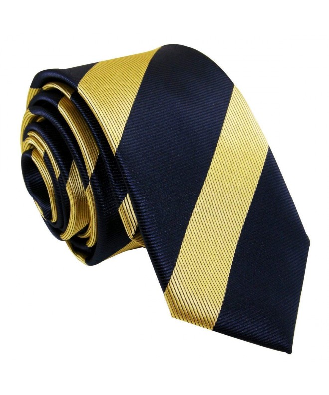 Shlax Necktie Stripes Yellow Classic