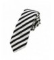 Hello Tie Unisex Striped Neckties Black