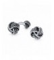 Twisted Double Cufflinks Sterling Silver