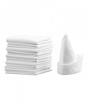 an2 100 Cotton White Handkerchief