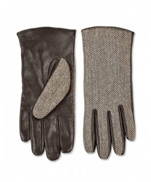Orvis Womens Menswear Fabric inset Gloves