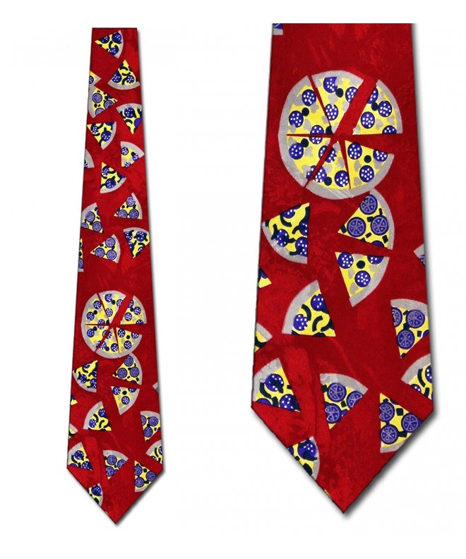 Pizza Ties Party Neckties Necktie