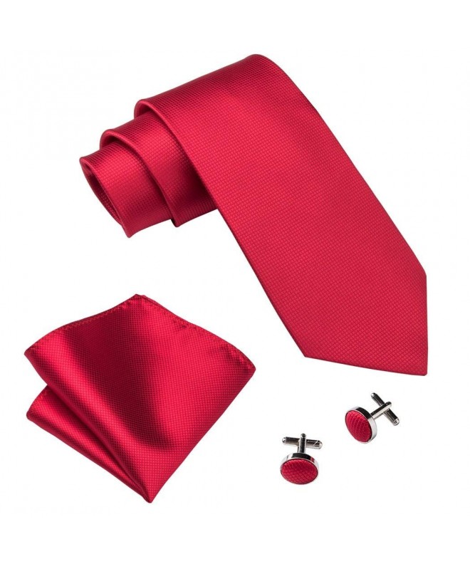 Hi Tie Red Tie Men Silk