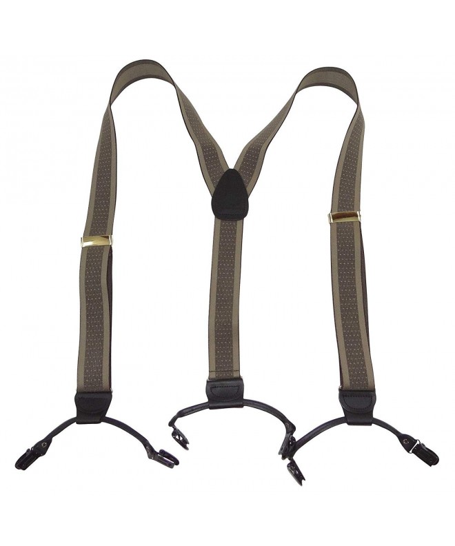 Jacquard Double Up Suspenders Patented No slip