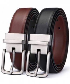 Men's Belt- Leather Reversible Belt 1.25
