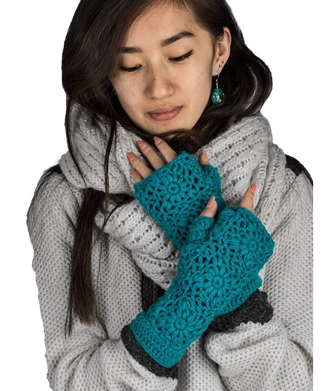 Fingerless Gloves Warmer Winter Crochet