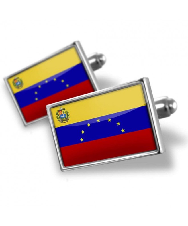 NEONBLOND cufflinks 01 100777 Cufflinks Venezuela Flag