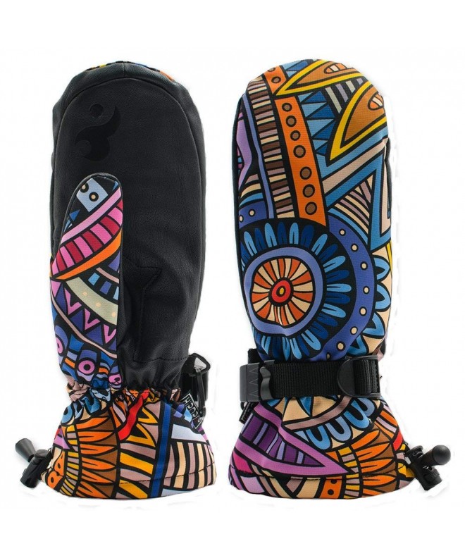 Colorful Waterproof Insulated Mittens Cheerful