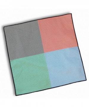 Cotton Interchangeable Houndstooth Pocket Square