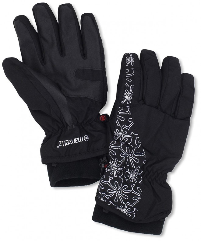 Manzella Womens Winterflower Glove Black