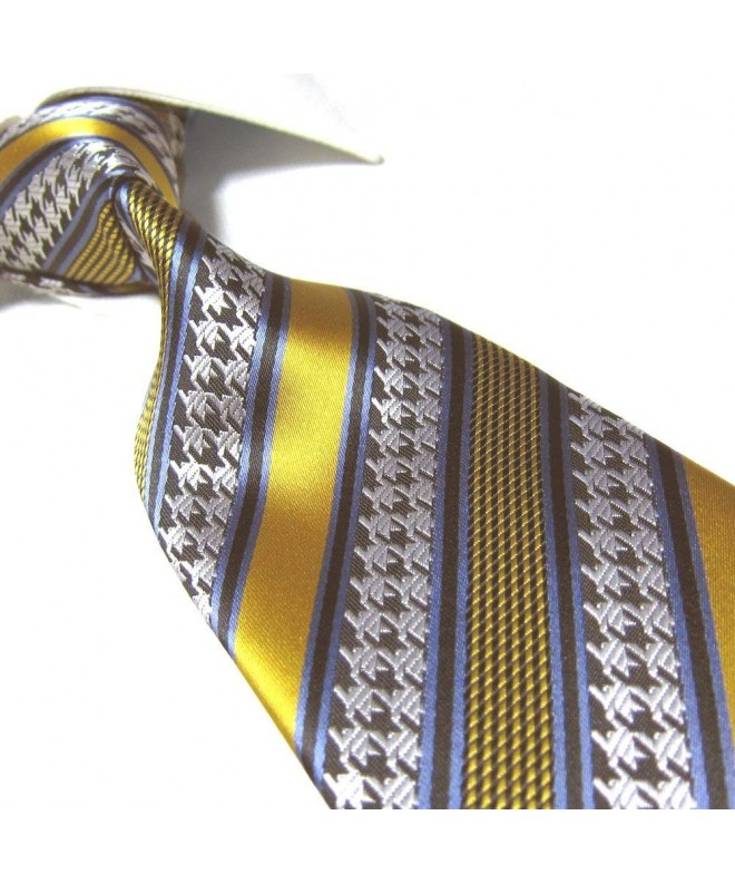 Extra Fashion Silver Striped Necktie