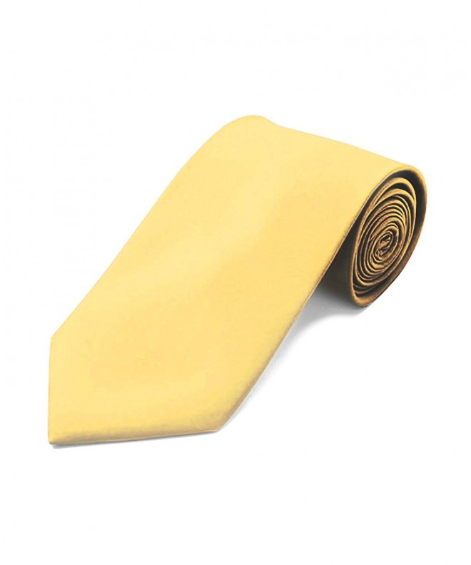 Solid Yellow Formal Neckties Tieguys