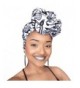 Black White Queen African Headwrap