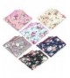 Handkerchiefs Cotton Floral Squares Hankies