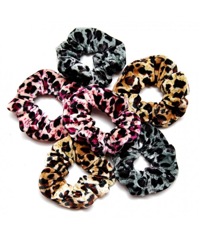 Luxxii Leopard Scrunchies Ponytail Elastic