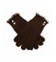 Double Button Accent Stretch Gloves