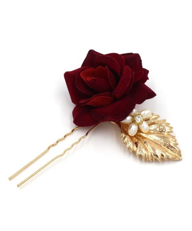 Hairpin Cloth Flower Accessories Wedding