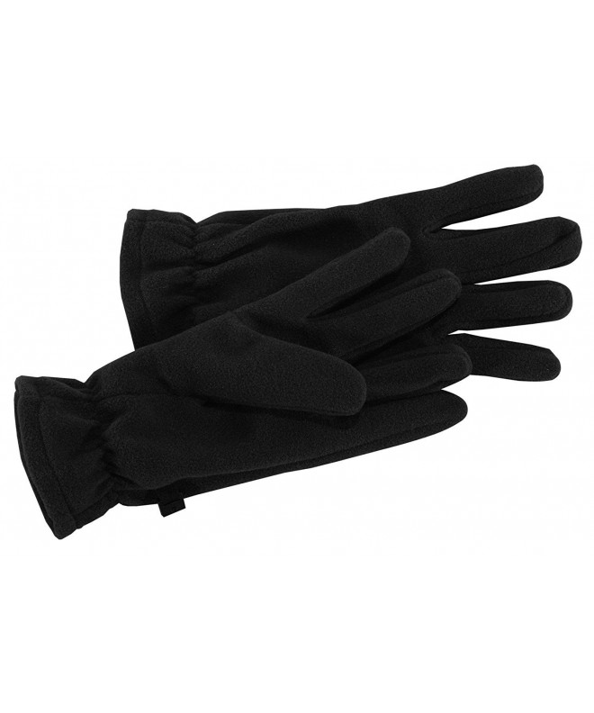 Port Authority Fleece Gloves Black