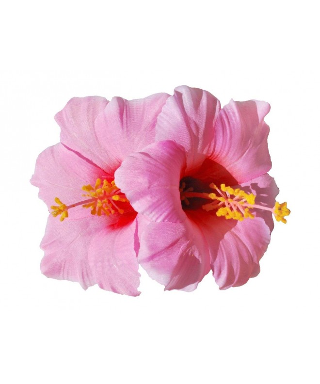 Double Hawaiian Hibiscus Flower Hair