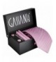 GASSANI Pastel Striped Necktie Cufflinks