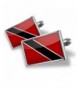 NEONBLOND Cufflinks Trinidad Tobago Flag